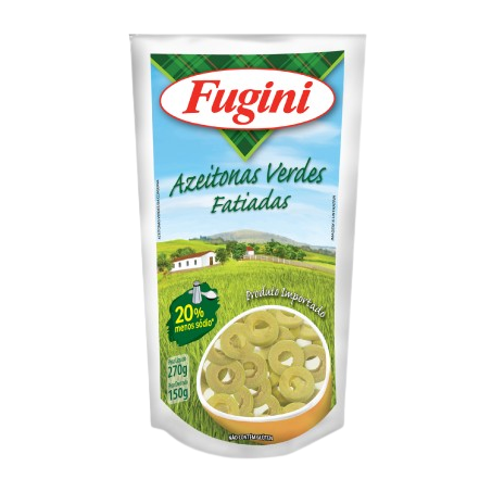 AZEITONAS VERDES FATIADAS FUGINI SACHÊ