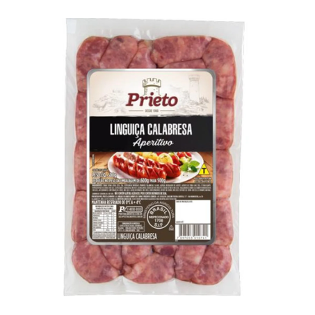Linguiça Calabresa Aperitivo Prieto 500g
