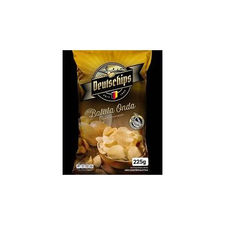 Salgadinho deutschips 225g batata onda