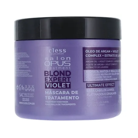 Creme de tratamento salon opus desamarelador 400g 360-33