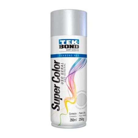 TINTA TEK BOND SPRAY ALUMINIO 350ML