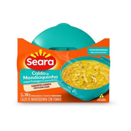 PANELINHA SEARA CALDO MANDIOQUINHA COM FRANGO 300G