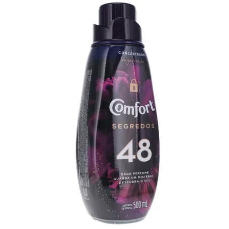 Amaciante de Roupas Concentrado Comfort 48 Segredos 500ml 360-33