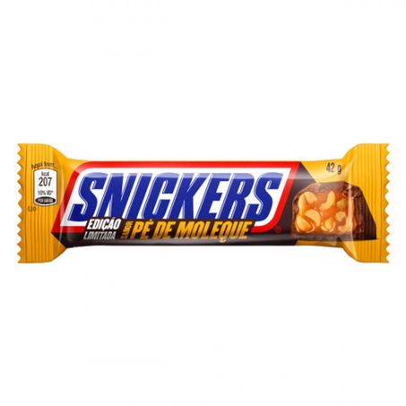 CHOCOLATE SNICKERS 42G PÉ DE MOLEQUE