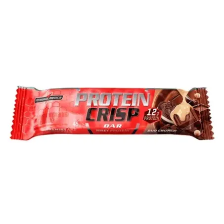 BARRA INTEGRALMEDICA 45G PROT CRISP DUO CRUNCH