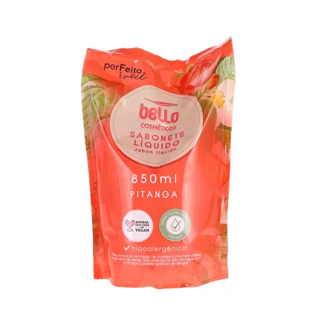 Sabonete liquido bello pitanga ref. 850ml 360-0