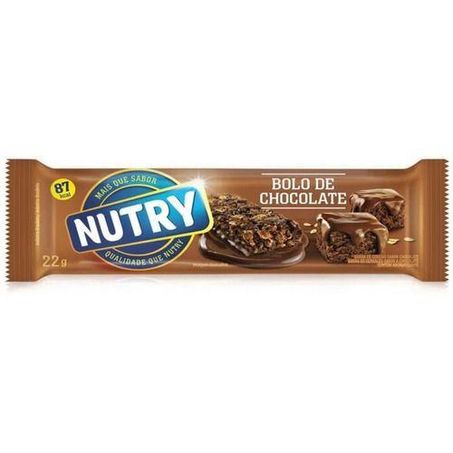 Barra cereal nutry bolo choc 22g