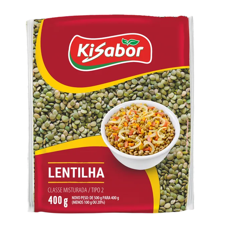 Lentilha Seca Kisabor 400g
