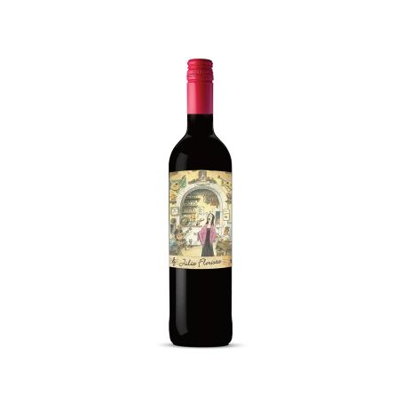 Vinho tto meio seco pt julia flor 750ml