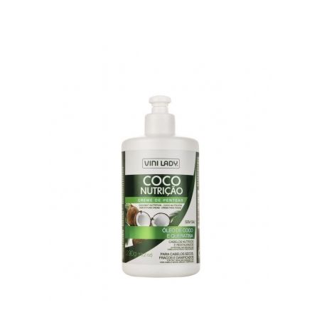 Vini lady-creme pentear 290g coco nutric