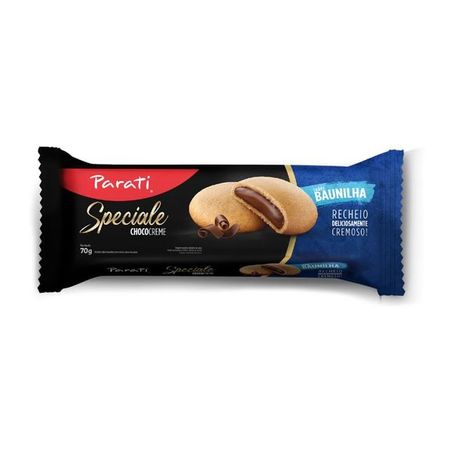 Biscoito parati recheado speciale baunilha 70g