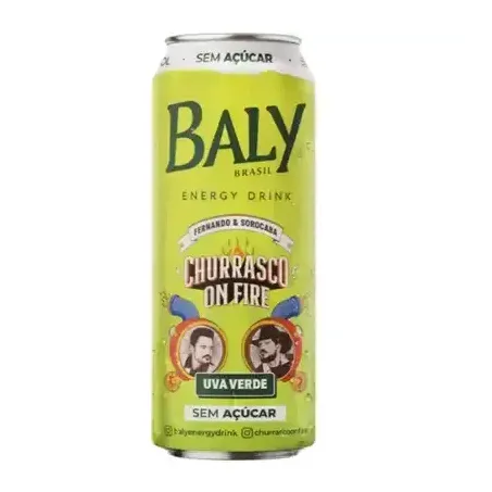 Energ.baly uva verde sem acucar lt 473ml