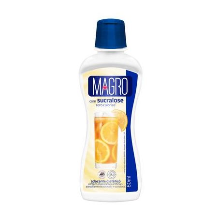 Adocante magro sucralose zero 80 ml
