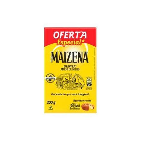 Amido de milho maizena caixa 200g