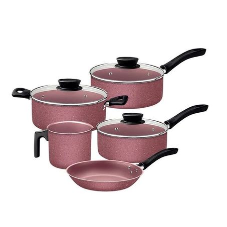 CJ PANELAS TRAMONTINA LINZ ALUM 5 PCS RO