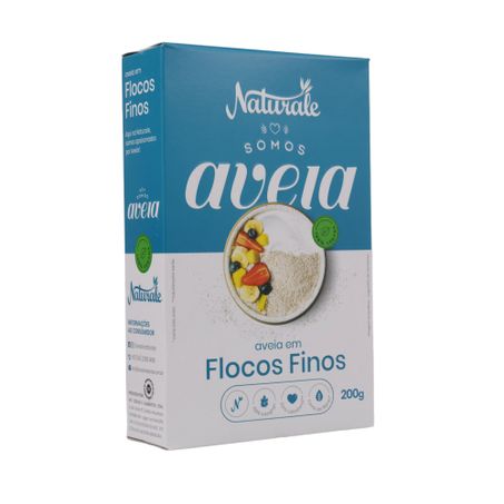 Aveia naturale flocos finos 170g 360-55
