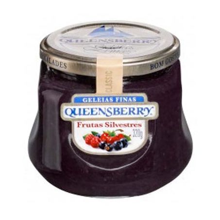GELEIA QUEENSBERRY  DLIGHT 300GR FRUTAS SILVE