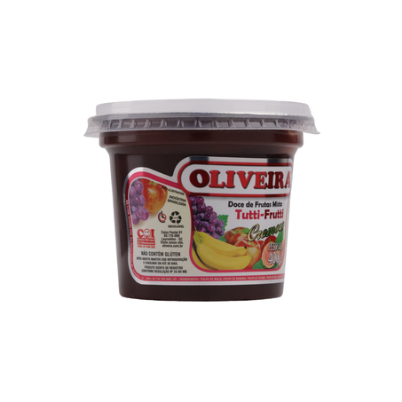 Doce Fruta Oliveira Tutti Frutti Pote 400g 
  360-54