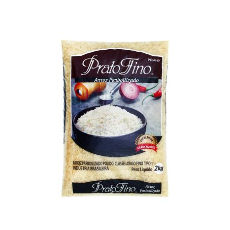 Arroz prato fino parbo 2kg