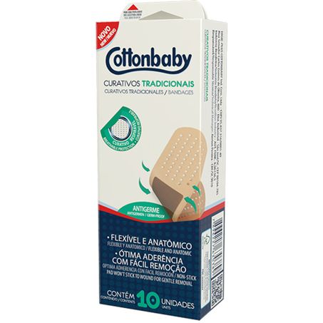 CURATIVO TRAD COTTONBABY C/10