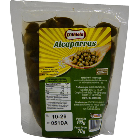 Alcaparra em Conserva DAldeia 70g - Sachê