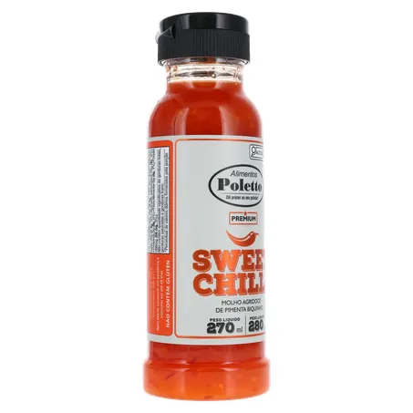 MOLHO PIMENTA POLETTO SWEET CHILLI  280G 360-32