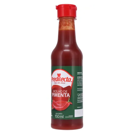Molho de pimenta predilecta 150ml 360-3