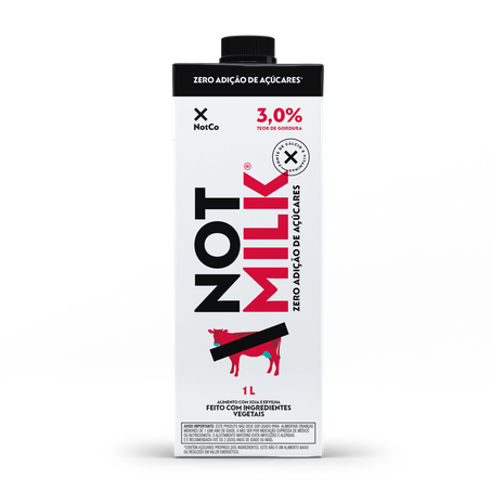 Bebida not milk zero acucar 1l