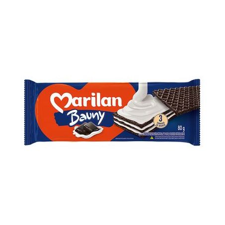 WAFER MARILAN 80G BAUNY