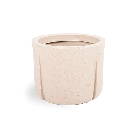 VASO VASAP KARAJA BRANCO MÁRMORE 16CM