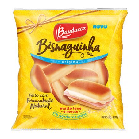 BISNAGUINHA BAUDUCCO 260G ORIGINAL