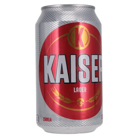 Cerveja Lata Kaiser Lager 350ml 360-34