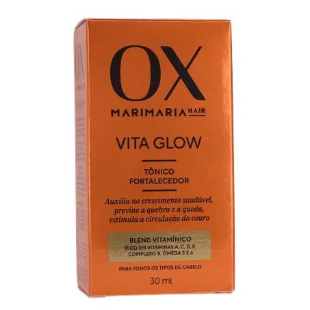 Tônico Capilar Fortalecedor Mari Maria Ox Vita Glow Frasco com 30Ml 360-35