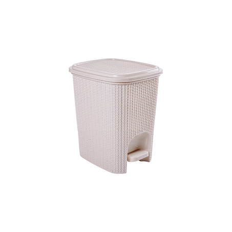 Lixeira Plasutil Trama Com Pedal 7L