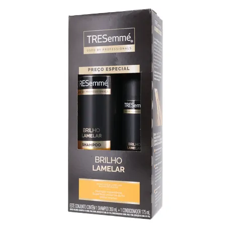 Kit ShampooCondicionador Tresemme Preço Especial Brilho Lamelar Kit com 525Ml 360-2