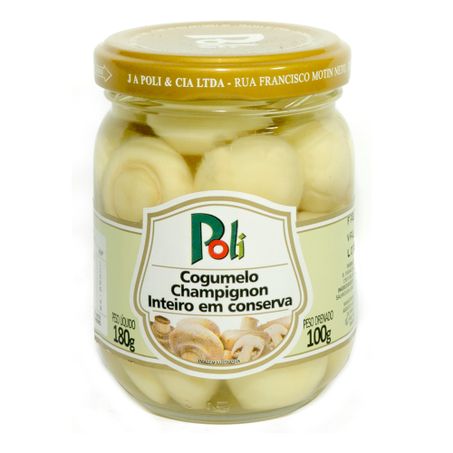 Champignon Poli 100g Inteiros