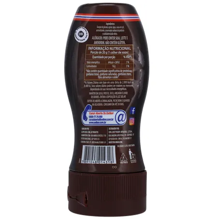 Cobertura P/Sorvete Dr Oetker Chocolate 190gr 360-2