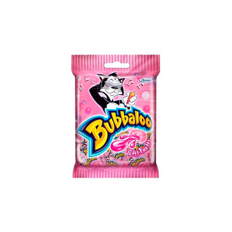 Goma de Mascar Bubbaloo Tutti Frutti Pacote com  10 5G