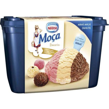 Sorvete Nestle Moca Trio 1,5l
