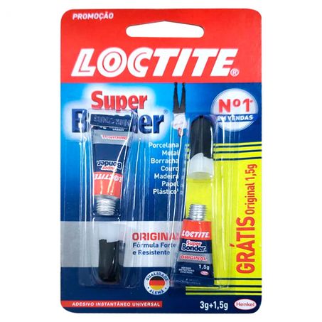 COLA SUPER BONDER 4.5G PROMOCIONAL