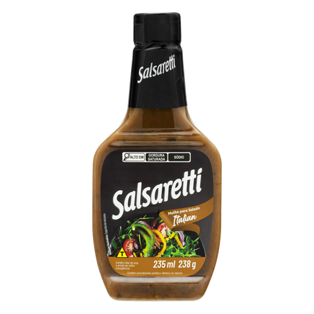 Molho salada italian salsaretti 235ml