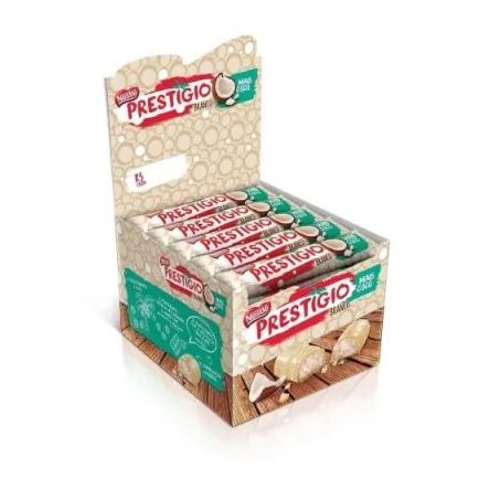 Chocolate barrinha prestigio 33g branco pcc/30