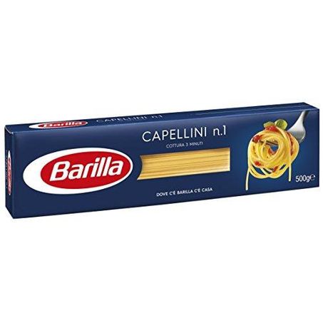 Massa barilla capellini n1 500g