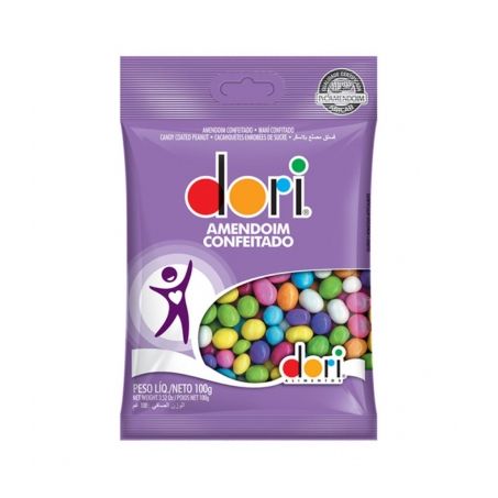 AMENDOIM CONFEITADO DORI 100G