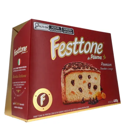 Panettone de Páscoa Festtone Chocolate e Laranja Cristalizada 400G 360-14