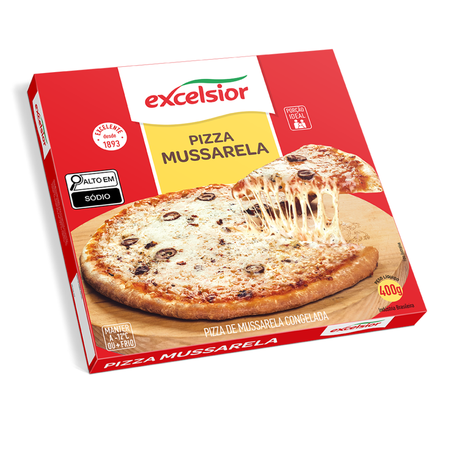 PIZZA DE MUSSARELA 400G EXCELS