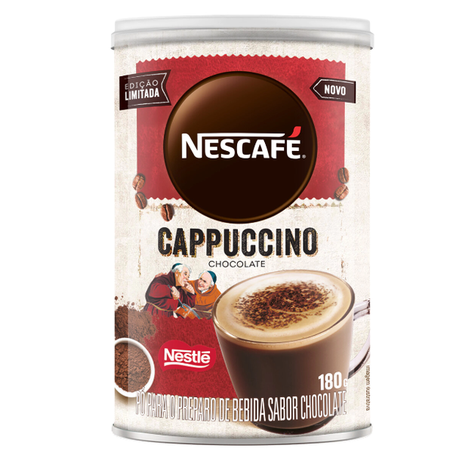 Cappuccino nescafe 180g sabor chocolate
