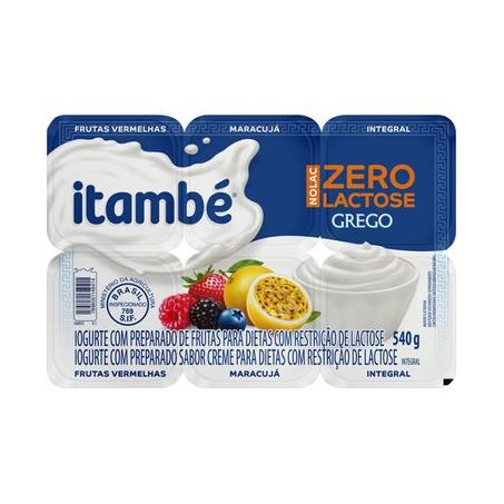 IOGURTE ITAMBE NOLAC FTAS VER/MAR/TRA 540G