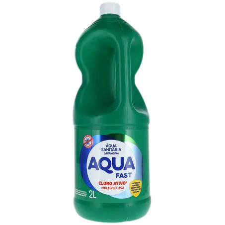 Água sanitária aquafast 2l