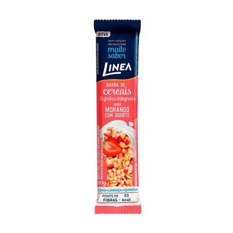 Barra de Cereal Linea Morango com Iogurte 20G
